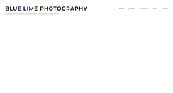 Desktop Screenshot of bluelimephotography.com